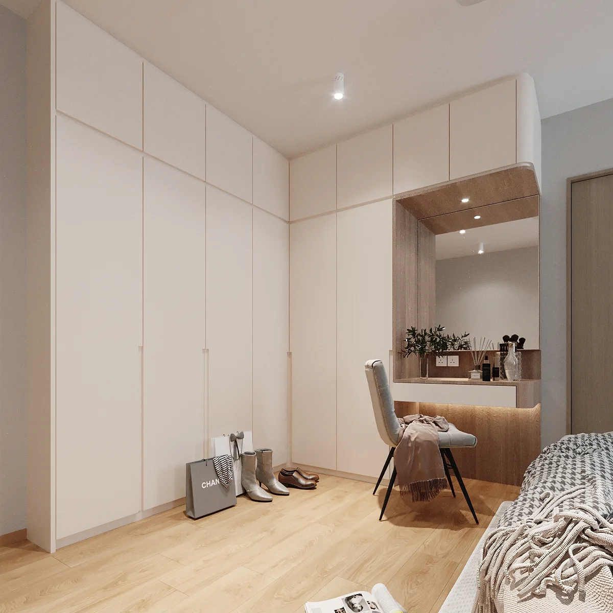 Bedroom & wardrobe — HDB