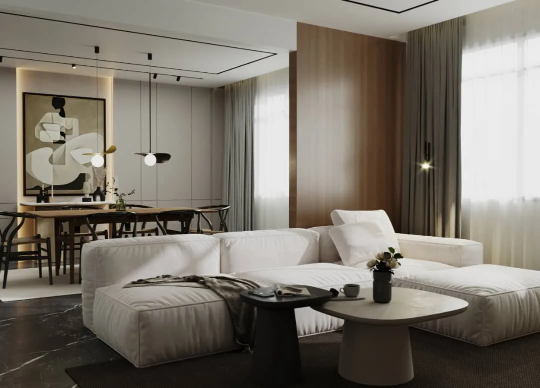Completed interior by WK Design Space